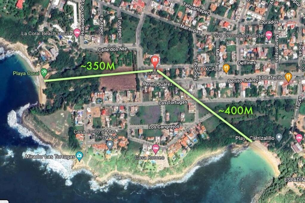 Studio -Sand At Mikasa- Fast Internet, King Bed, Pool, Near Beach, Ac Puerto Escondido  Exterior foto